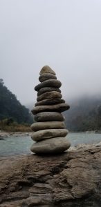 Art of Stone Stacking and Balancing.