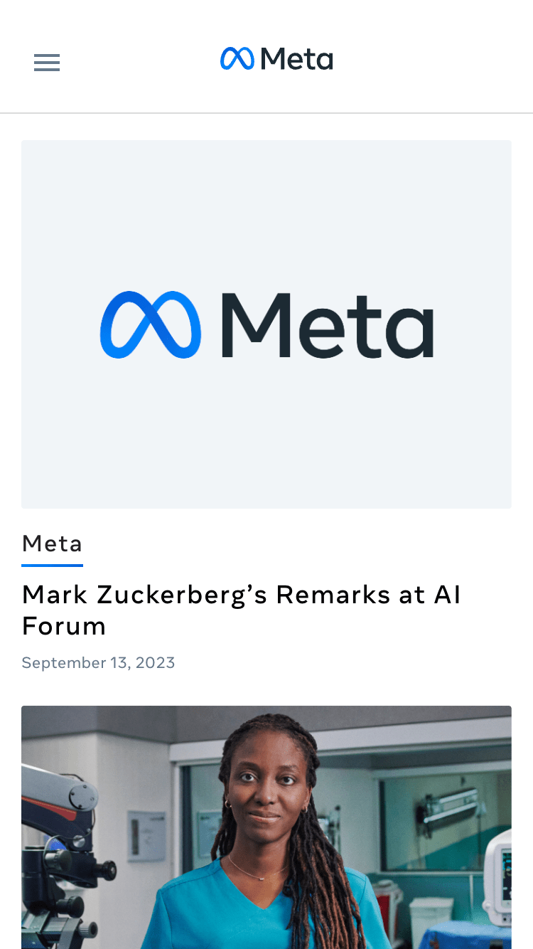 Meta Newsroom